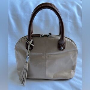TIGNANELLO  Elegant Cream Leather Handbag